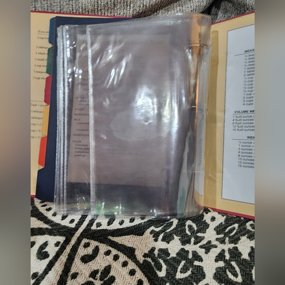 Colorful Recipe Collection Binder  for Home Kitchen - Picture 9 of 10